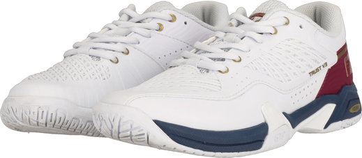 Forza Hallen-Indoorschuhe Trust V3 2025 weiss/blau/violett Damen
